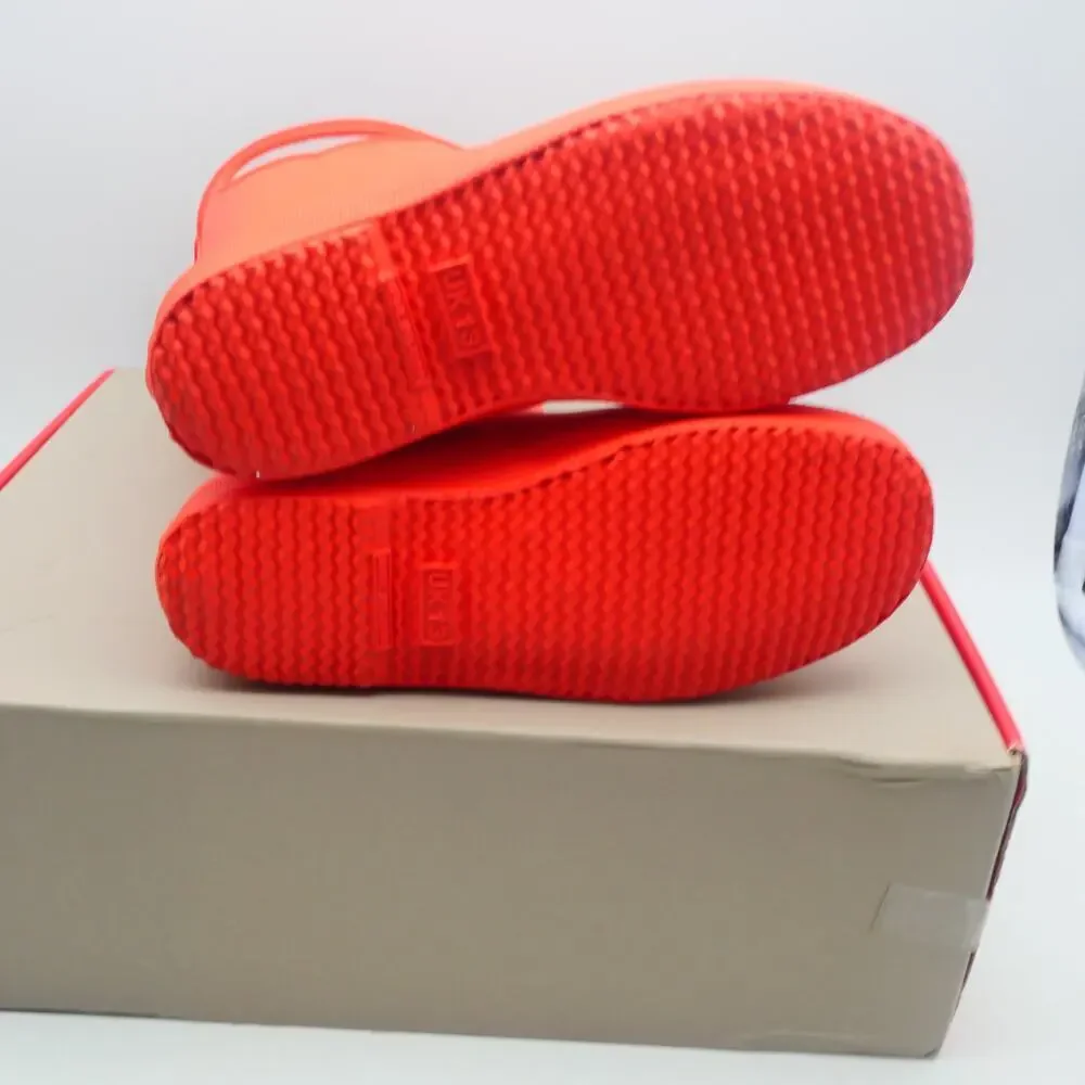 NEW Hunter Boots Kids First Classic Pull on Boots Red Tang Girls 2 UK 13